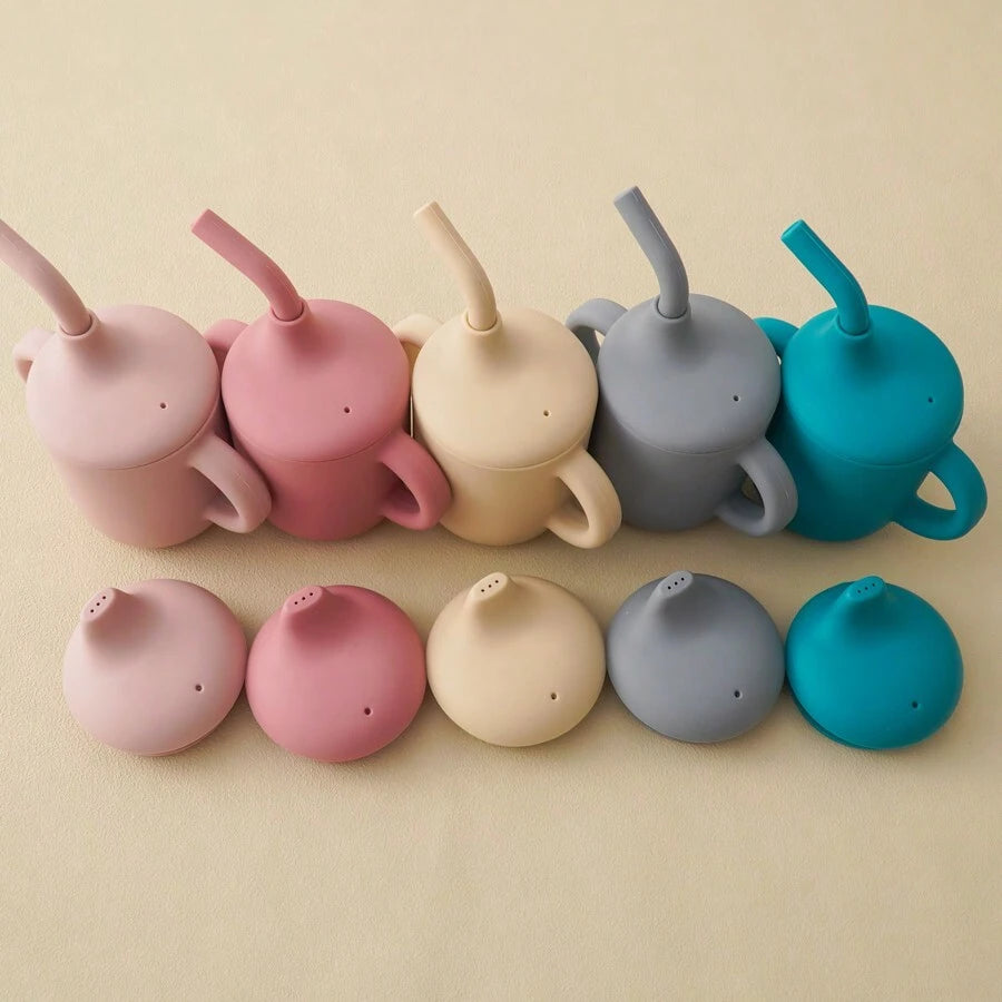 2-in-1 Silicone Training Cup