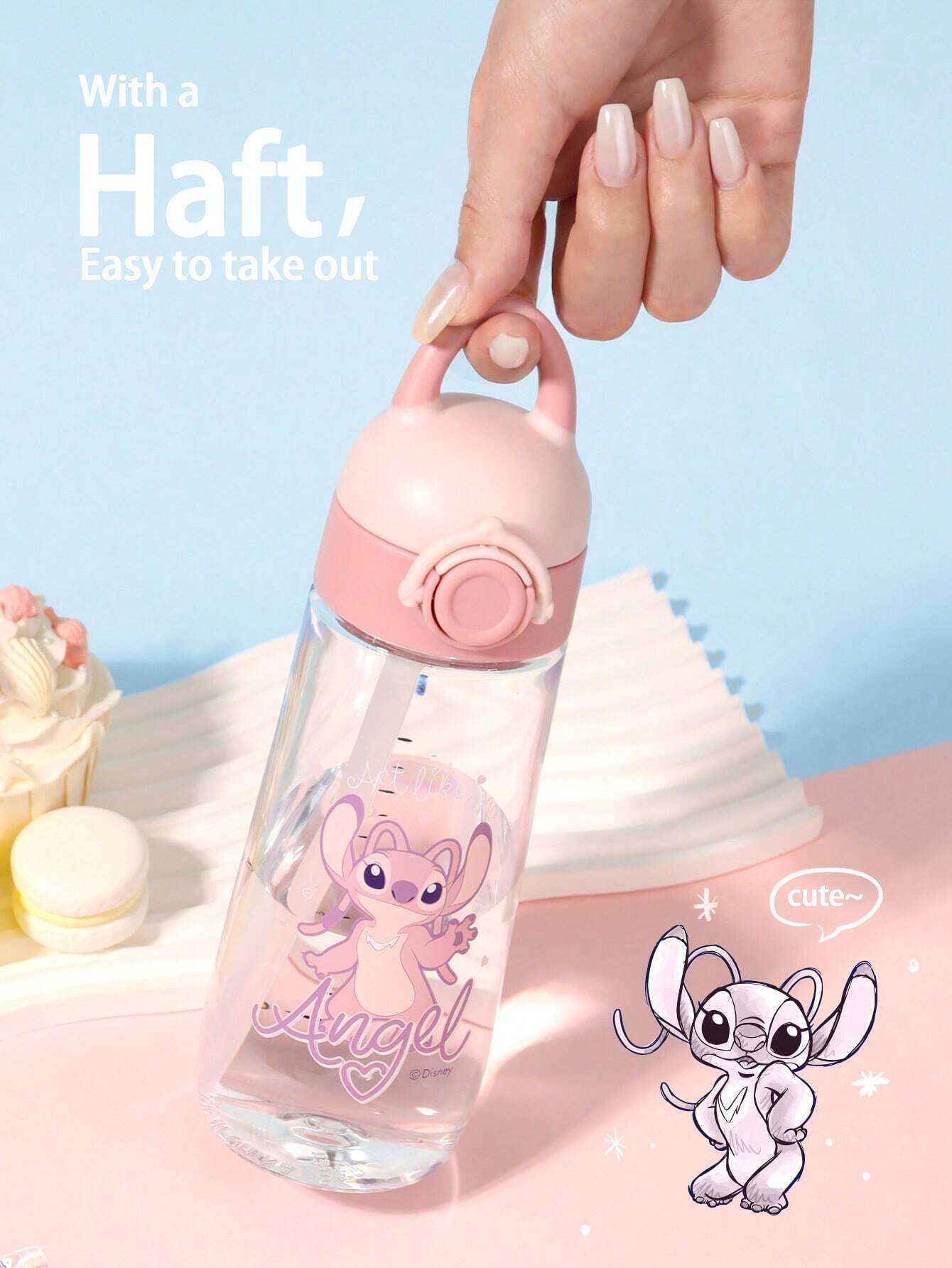 Disney - Cup with straw