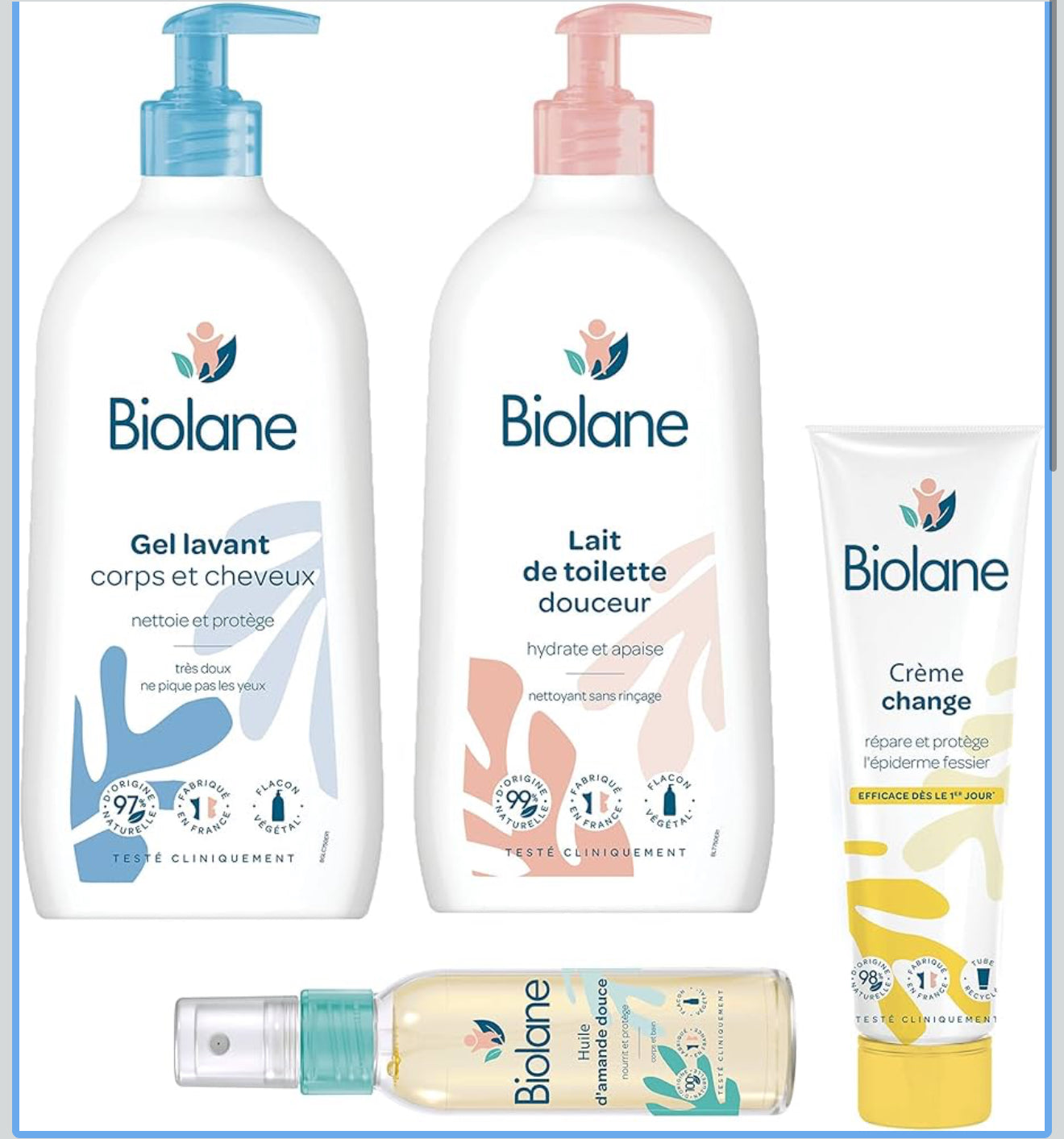 Biolane – Kit toilette & soins bébé
