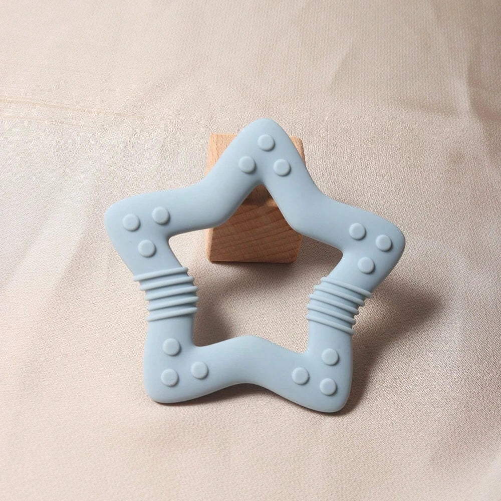 Anneau de dentition en silicone – Etoile
