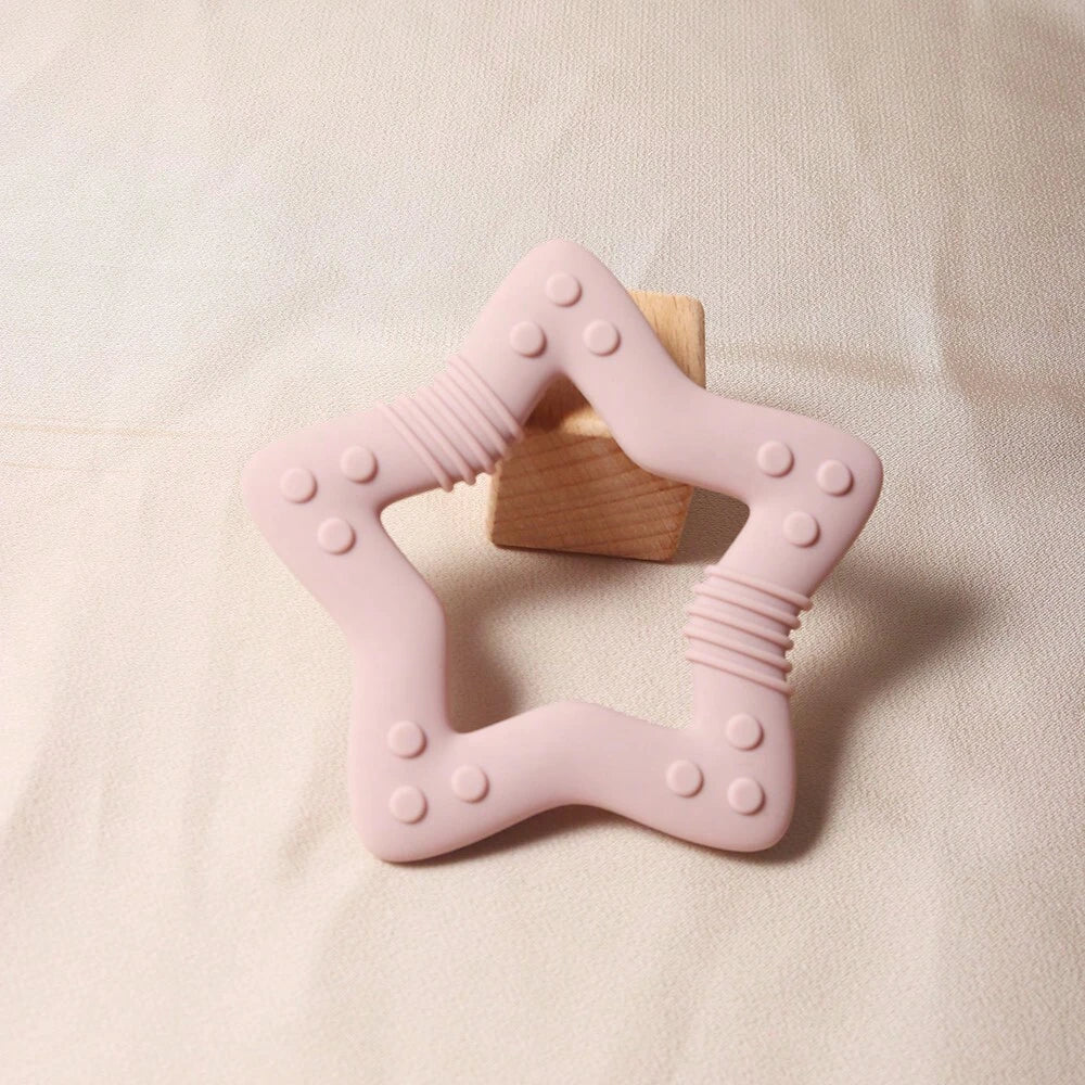 Anneau de dentition en silicone – Etoile