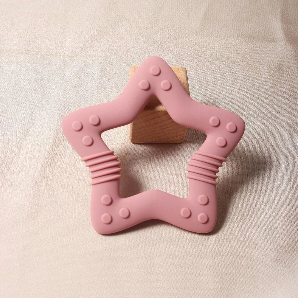 Anneau de dentition en silicone – Etoile