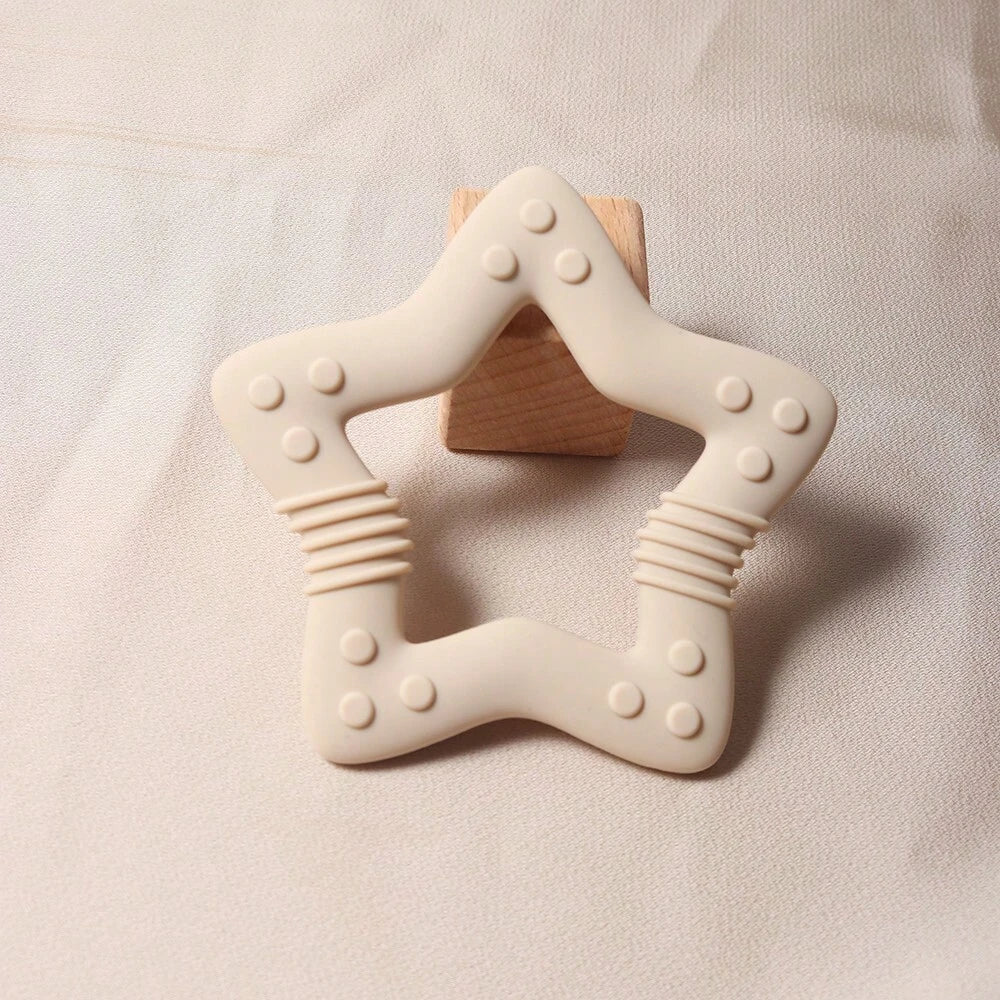 Anneau de dentition en silicone – Etoile