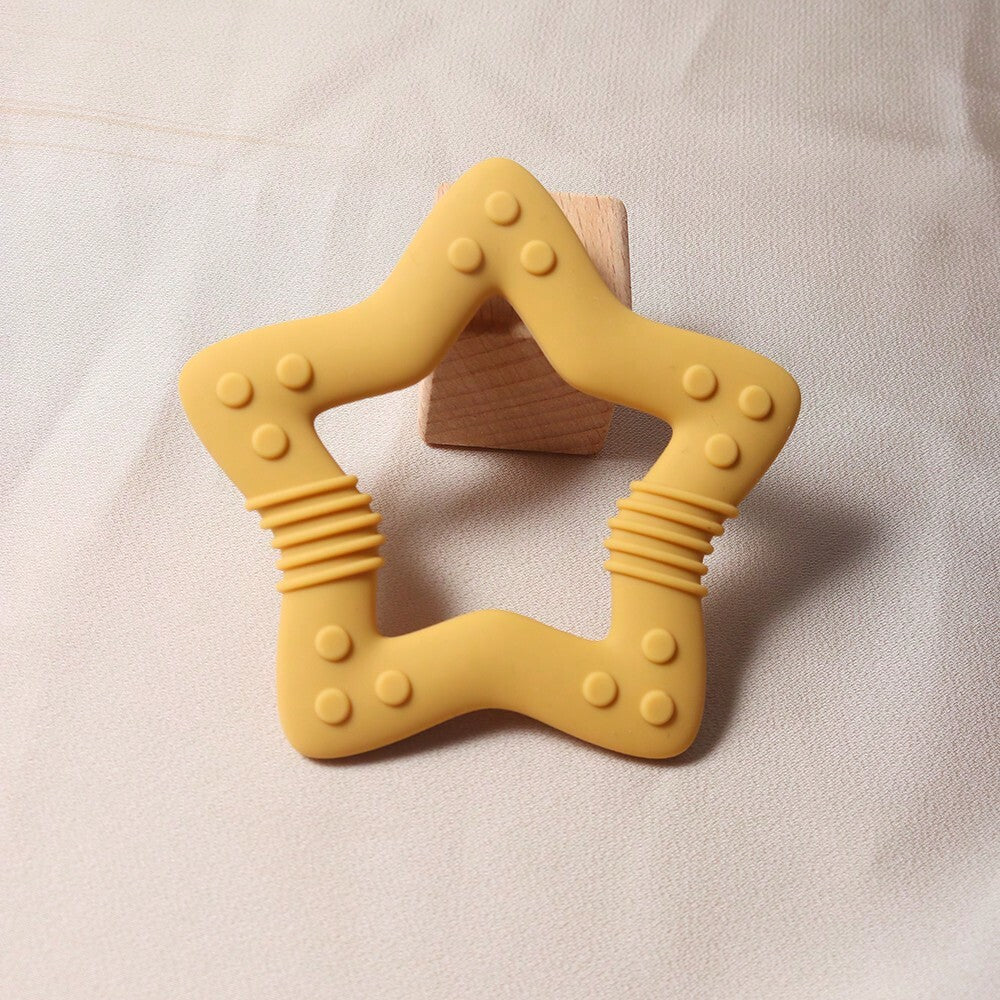 Anneau de dentition en silicone – Etoile