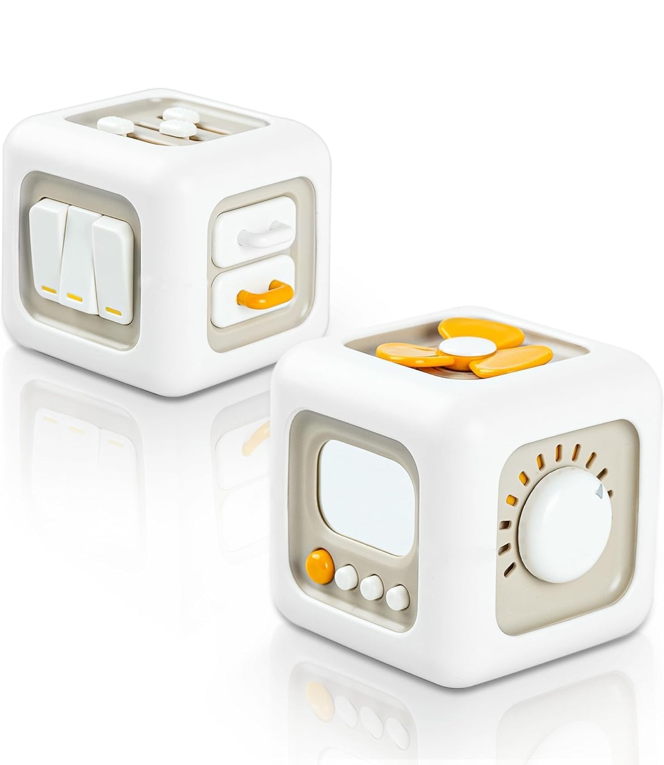Cube d’activité sensoriel 6 en 1