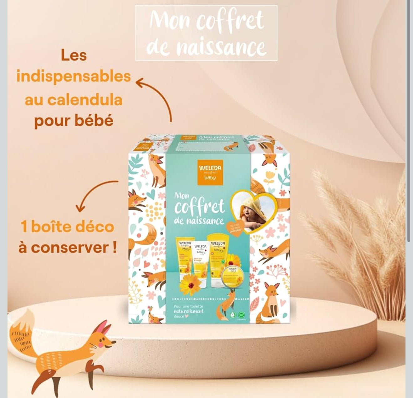 Coffret naissance – Soin douceur bébé